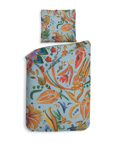 Heckettlane Dekbedovertrek Hailey Multi - 50% Bamboo 50% Percale