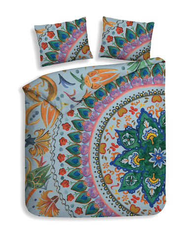 Heckettlane Dekbedovertrek Hailey Multi - 50% Bamboo 50% Percale