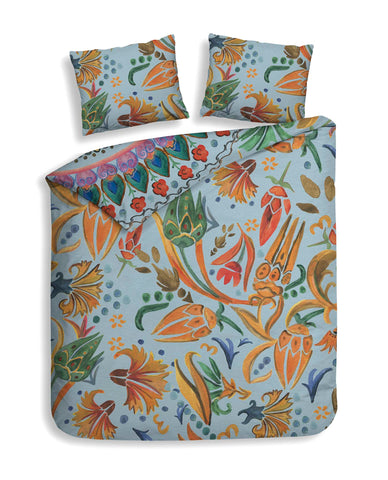Heckettlane Dekbedovertrek Hailey Multi - 50% Bamboo 50% Percale