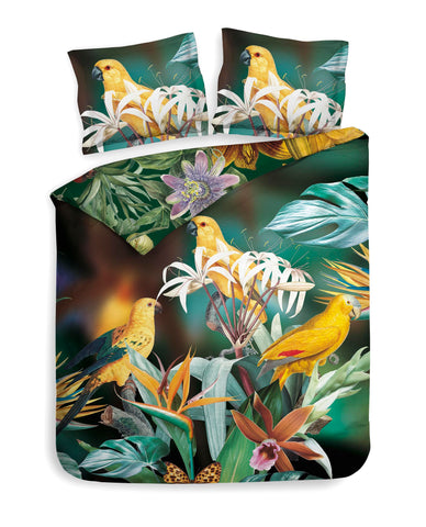 Heckettlane Dekbedovertrek Eliana - 100% Katoen-Satijn