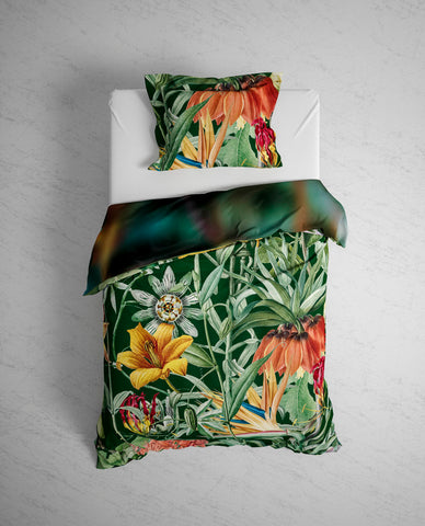 Heckettlane Dekbedovertrek Eliana - 100% Katoen-Satijn