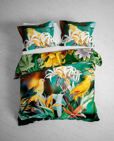 Heckettlane Dekbedovertrek Eliana - 100% Katoen-Satijn