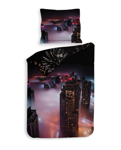 Heckettlane Dekbedovertrek Amira - 100% Katoen-Twill