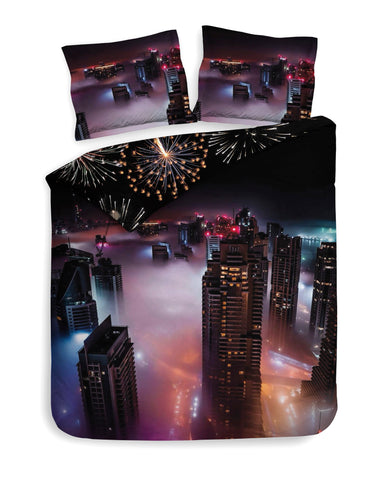 Heckettlane Dekbedovertrek Amira - 100% Katoen-Twill