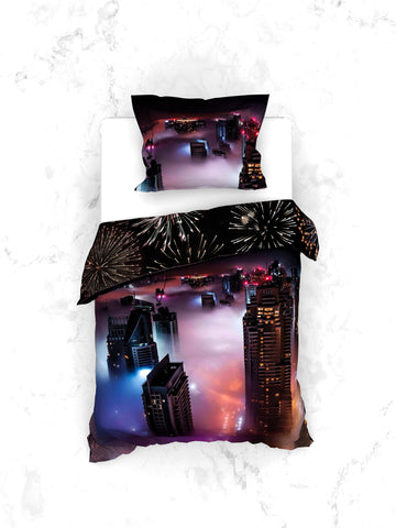 Heckettlane Dekbedovertrek Amira - 100% Katoen-Twill