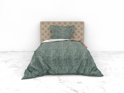 Heckettlane Dekbedovertrek Ron - 100% Katoen-Twill