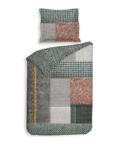 Heckettlane Dekbedovertrek Ron - 100% Katoen-Twill