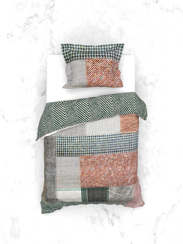 Heckettlane Dekbedovertrek Ron - 100% Katoen-Twill