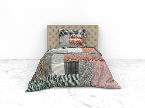 Heckettlane Dekbedovertrek Ron - 100% Katoen-Twill