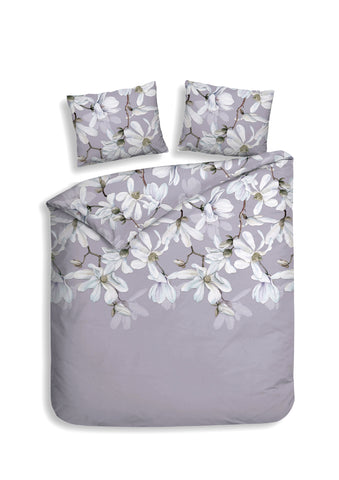 Heckettlane Dekbedovertrek Stacey Purple - 100% Katoen-Flanel