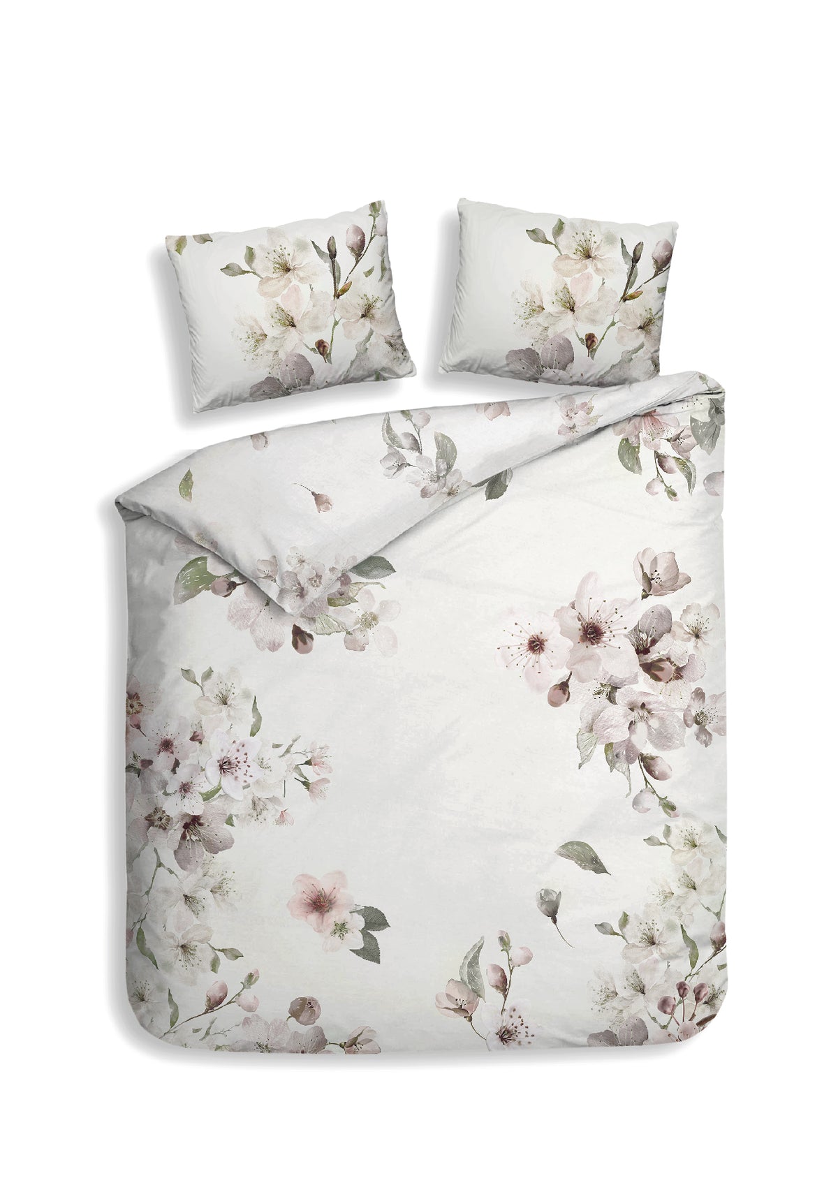 Heckettlane Dekbedovertrek Fai Off white - 100% Katoen-Satijn