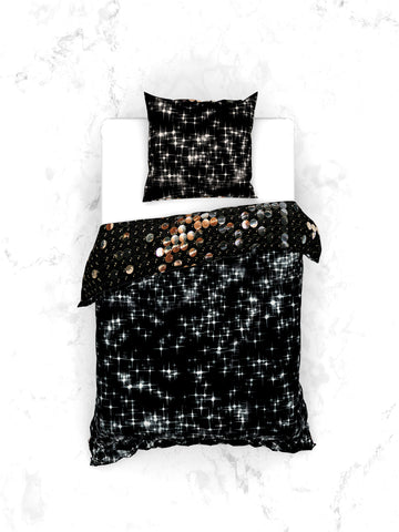 Heckettlane Dekbedovertrek Konna - 100% Katoen-Satijn