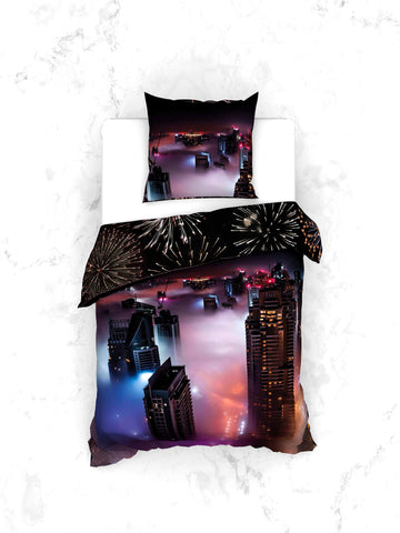 Heckettlane Dekbedovertrek Amira - 100% Katoen-Twill