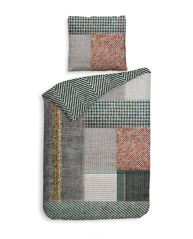 Heckettlane Dekbedovertrek Ron - 100% Katoen-Twill