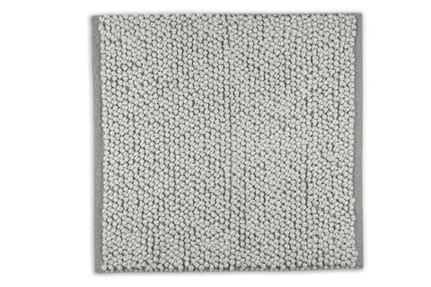 Heckettlane Badmat Nodo Light Grey - 60% Polyester 40% Katoen