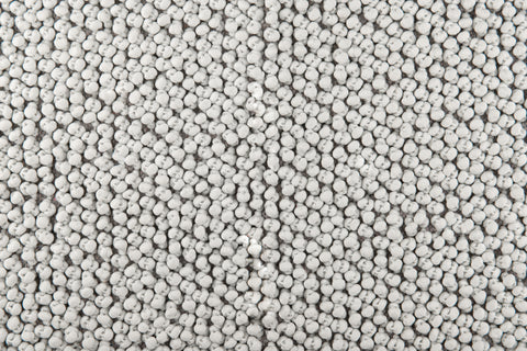 Heckettlane Badmat Nodo Light Grey - 60% Polyester 40% Katoen