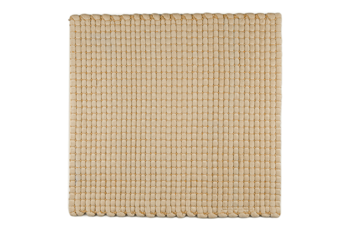 Heckettlane Badmat Vellutato Forest Sand - 60% Polyester 40% Katoen