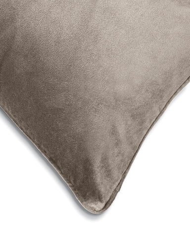 Heckettlane Sierkussen Velours Original Taupe Grey - 100% Polyester