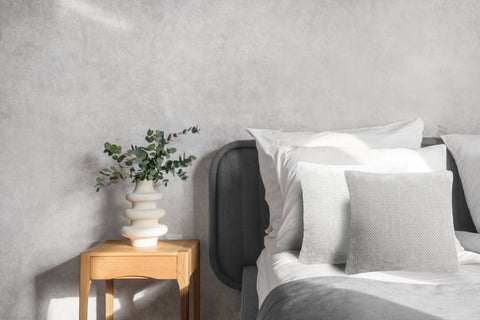 Heckettlane Sierkussen Velours Panama Cloud Grey - 100% Polyester