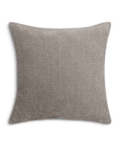 Heckettlane Sierkussen Velours Panama Taupe Grey  - 100% Polyester