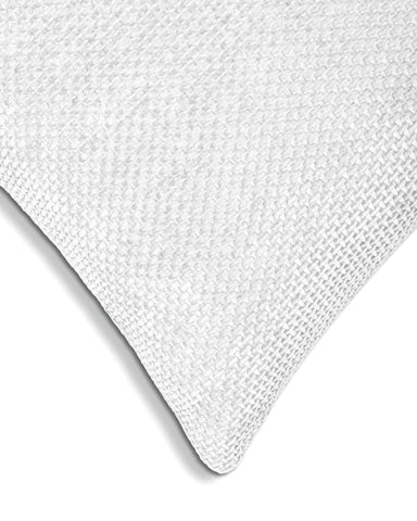 Heckettlane Sierkussen Velours Panama White - 100% Polyester