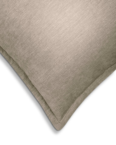 Heckettlane Sierkussen Velours Vieux Taupe Grey - 100% Polyester