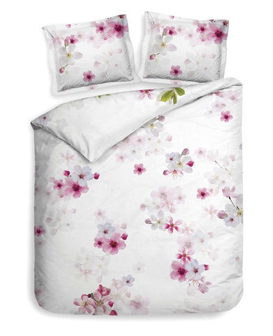 Heckettlane Dekbedovertrek Macy Blushing Pink - 100% Katoen-Satijn