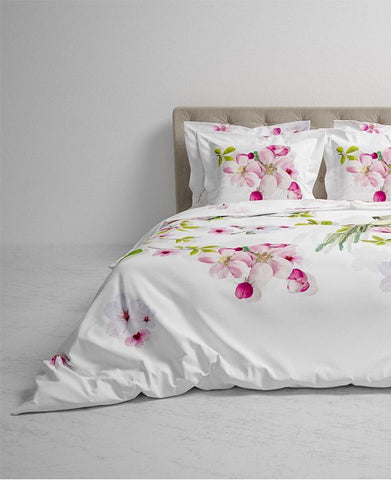 Heckettlane Dekbedovertrek Macy Blushing Pink - 100% Katoen-Satijn