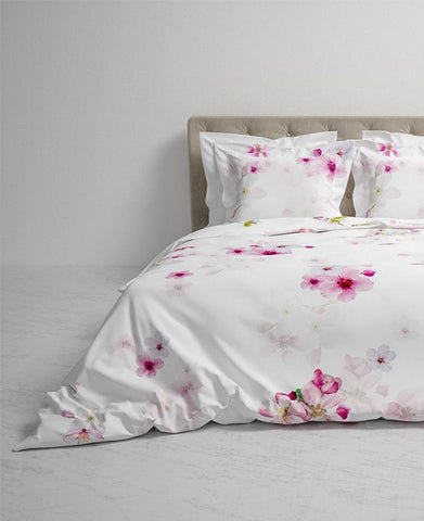 Heckettlane Dekbedovertrek Macy Blushing Pink - 100% Katoen-Satijn