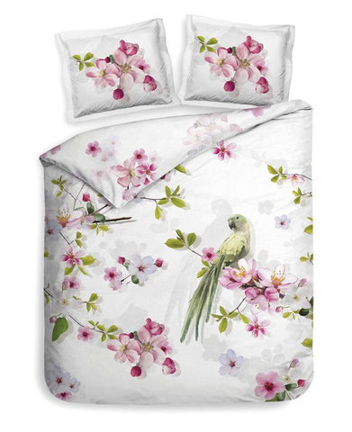 Heckettlane Dekbedovertrek Macy Blushing Pink - 100% Katoen-Satijn