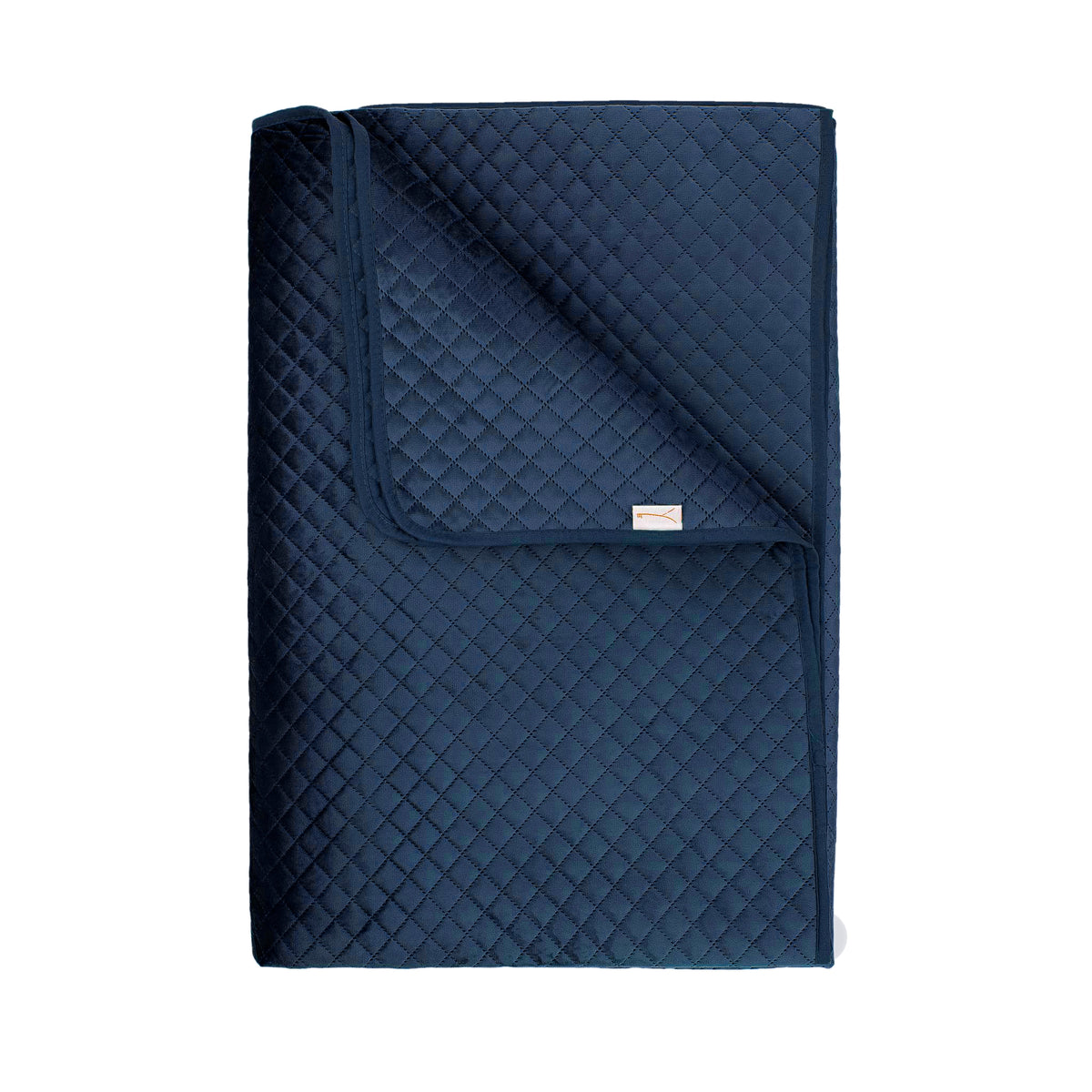 Yellow Sprei Victoria Navy Blue - 100% Polyester