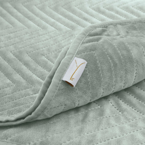 Yellow Sprei Madeline Laurel Green - 100% Polyester