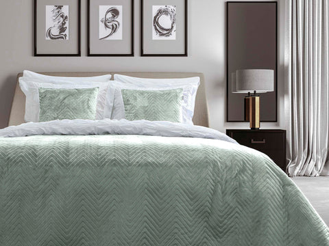 Yellow Sprei Madeline Laurel Green - 100% Polyester