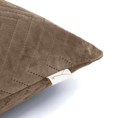 Yellow Sierkussen Madeline Taupe - 100% Polyester