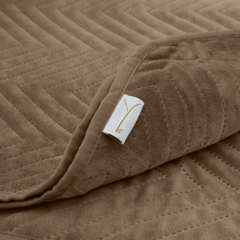Yellow Sprei Madeline Taupe - 100% Polyester