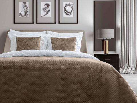 Yellow Sprei Madeline Taupe - 100% Polyester