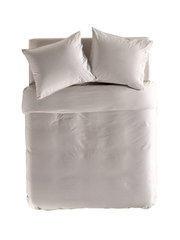 Yellow Dekbedovertrek Oxford Natural - 100% Katoen