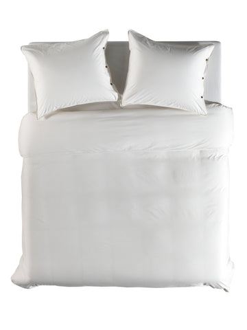 Yellow Dekbedovertrek Percale Off-white - 100% Katoen-Perkal