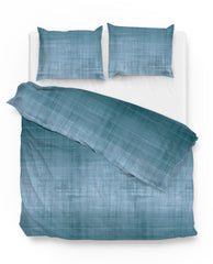 Zohome Dekbedovertrek Rooney Blauw - 100% Katoen