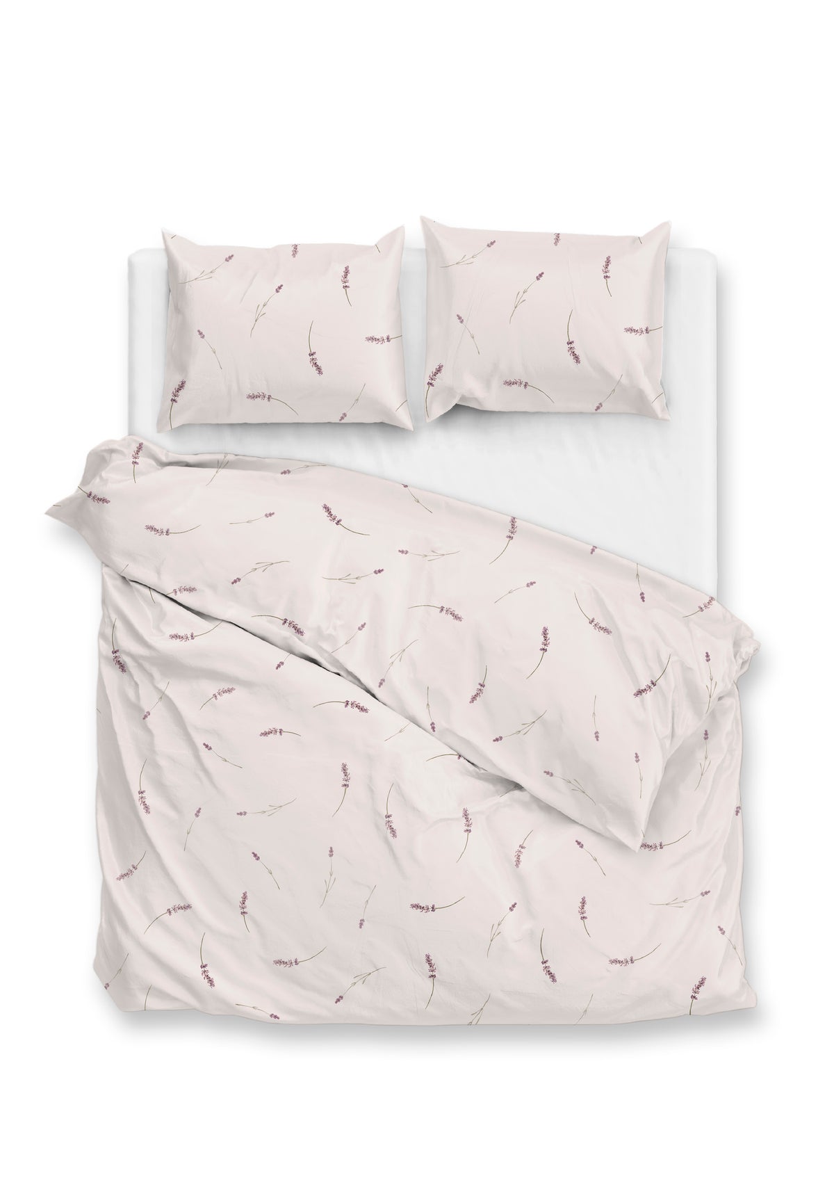 Zohome Dekbedovertrek Mirella Soft Pink - 100% Katoen-Satijn