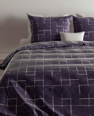 Zohome Dekbedovertrek Zale Blauw - 100% Katoen