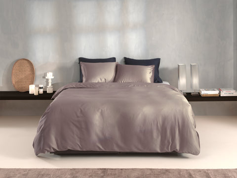Zohome Dekbedovertrek Satinado Purple Dove - 100% Katoen-Satijn