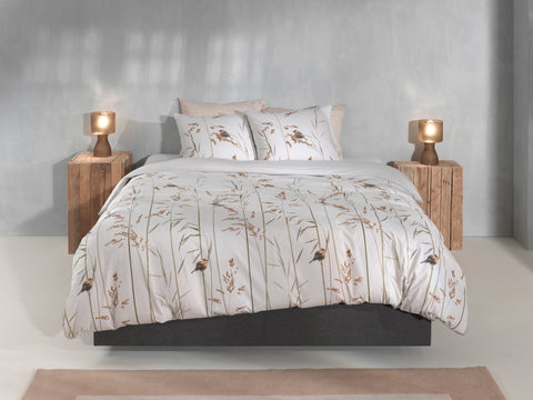 Zohome Dekbedovertrek Pettirosso Natural - 100% Katoen-Flanel