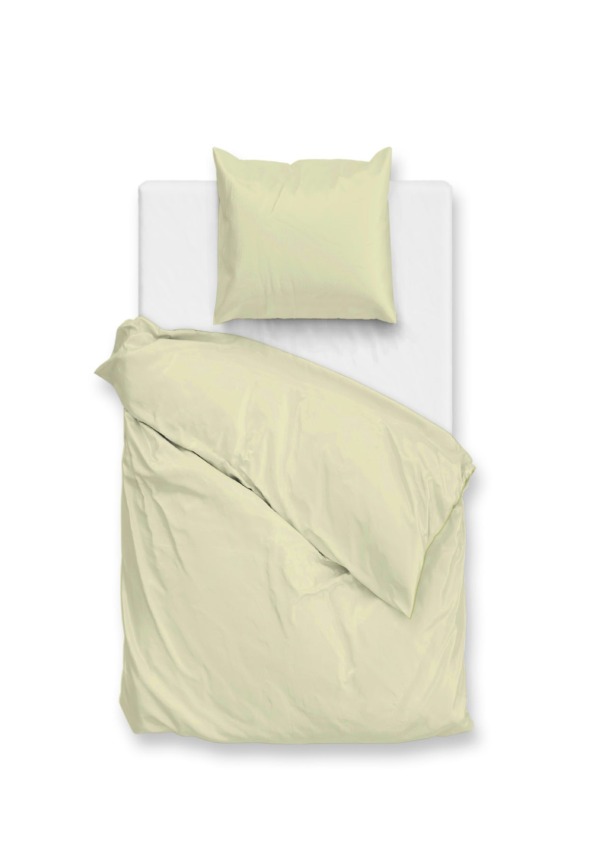 Zohome Dekbedovertrek Percalle Aloe Green - 100% Katoen-Perkal
