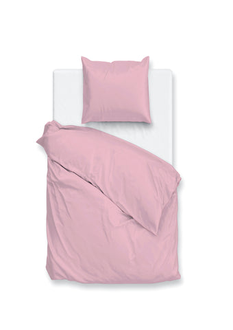 Zohome Dekbedovertrek Percalle Lilac Pink - 100% Katoen-Perkal