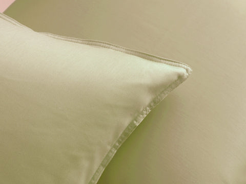 Zohome Dekbedovertrek Percalle Aloe Green - 100% Katoen-Perkal