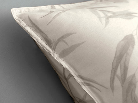Zohome Dekbedovertrek Fiori di Satinado Off-white - 100% Katoen-Satijn