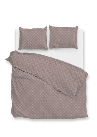 Zohome Dekbedovertrek Linea di Satinado Purple Dove - 100% Katoen-Satijn