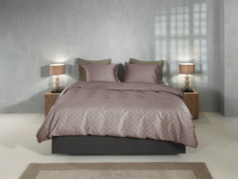 Zohome Dekbedovertrek Linea di Satinado Purple Dove - 100% Katoen-Satijn