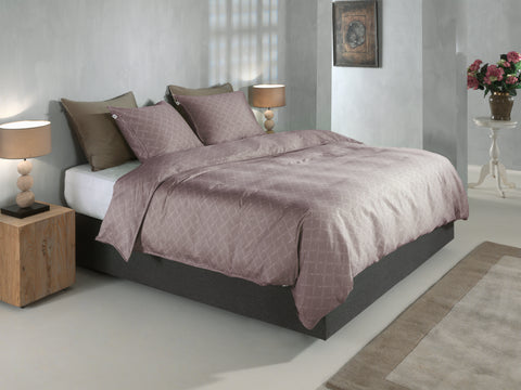 Zohome Dekbedovertrek Linea di Satinado Purple Dove - 100% Katoen-Satijn